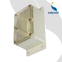 Saip / Saipwell 162 * 81 * 65 mm Boîte à panneaux en plastique transparent à chaud